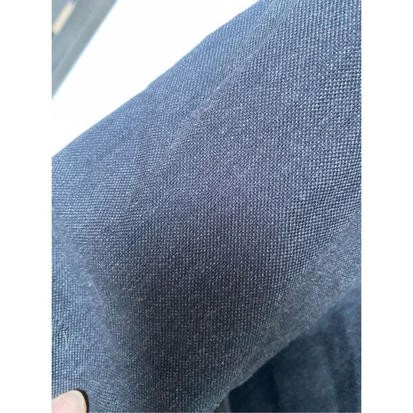 Diana Slavin Gray Dot Button Up Shirt Blazer Jacket, Size Small - Picture 6 of 9